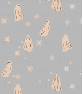Made to Order Minky Blanket - Cool Ghosts