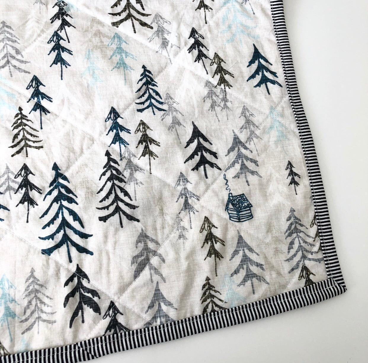 Mountains are Calling Wholecloth Quilt - Made to Order | Wild Littles
