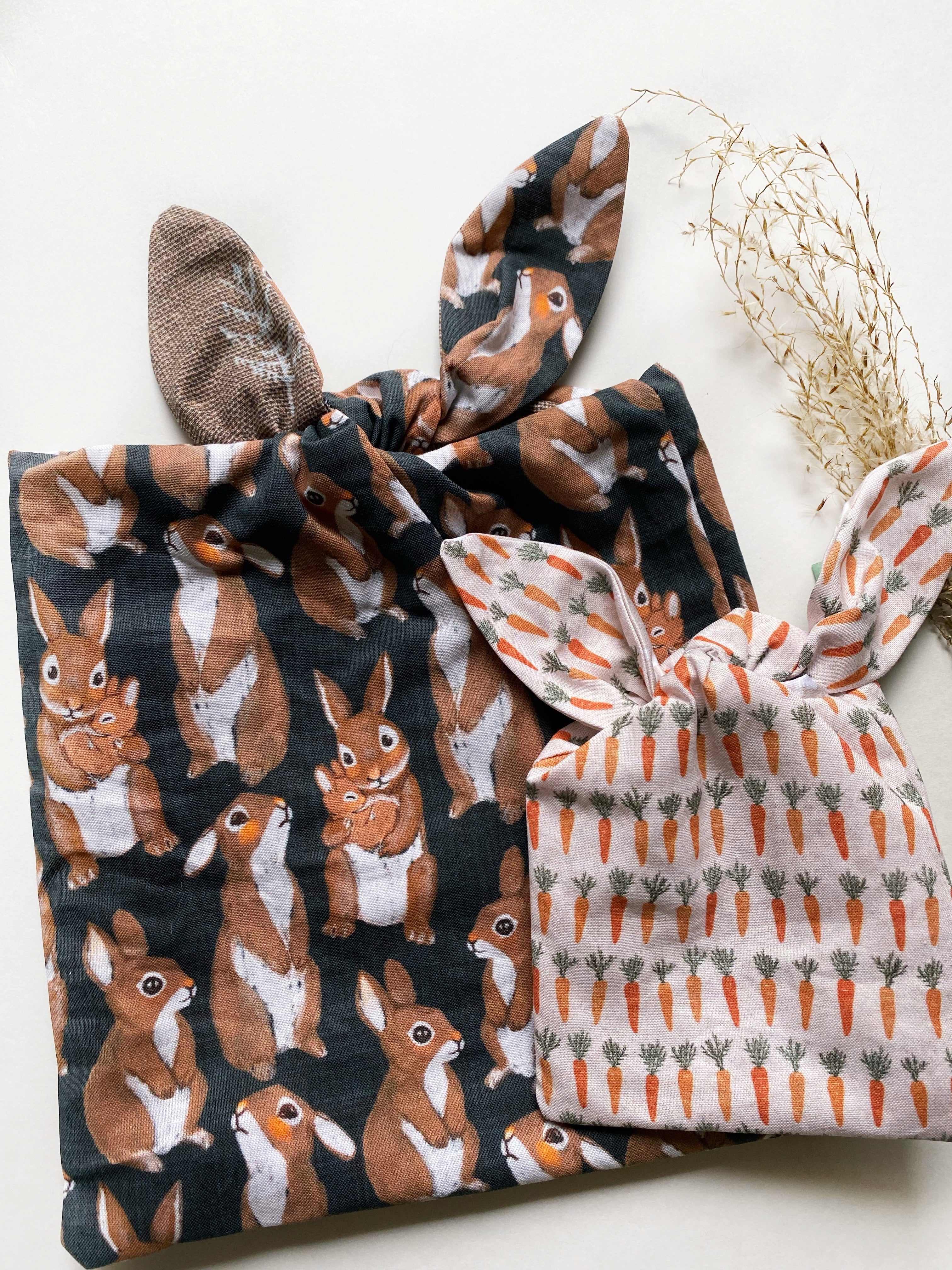 easter bunny bags - momma bunny honey bunny